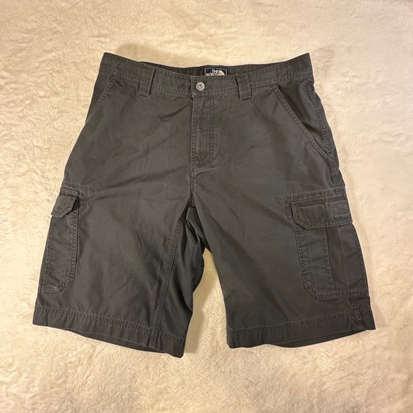 The North Face Other - The North Face Mens Cargo Shorts Gray Ripstop Hiking Outdoor Size 34 Regular